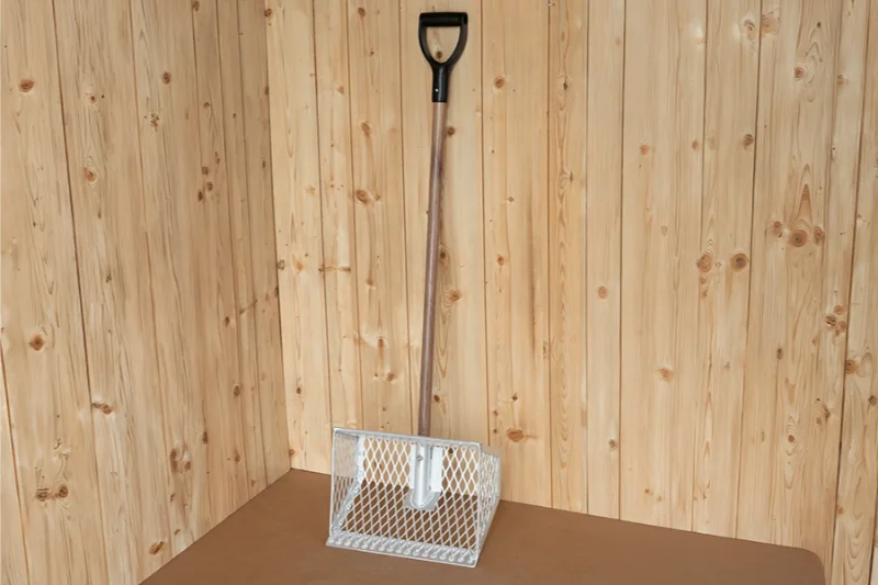 Aluminum Manure Scoop w/ D-Handle