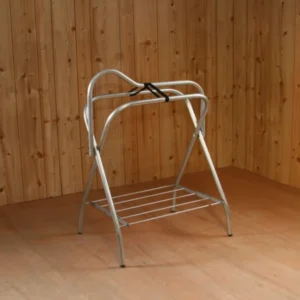 NB-215 Portable Saddle & Cleaning Stand Silver
