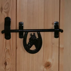 Horseshoe Horse Head Door Latch