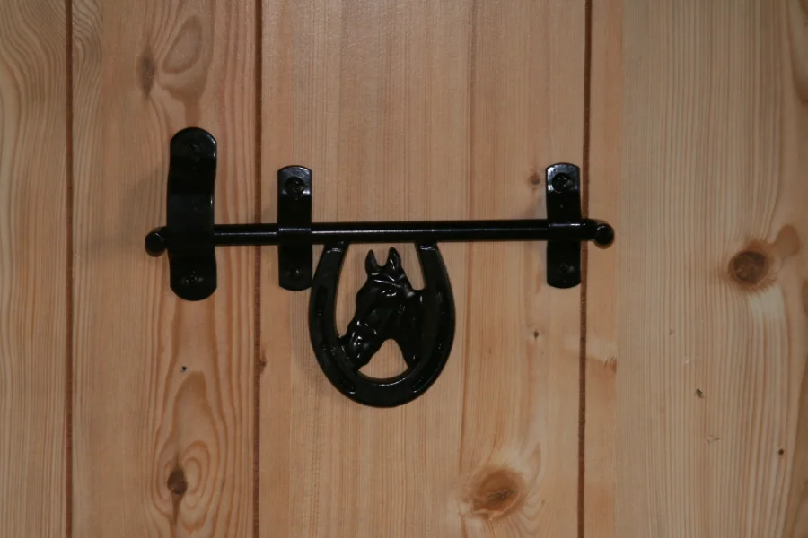 Horseshoe Horse Head Door Latch